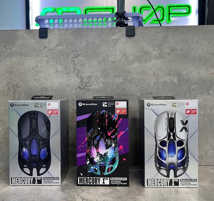 Gravastar Mercury X PRO 8K Беспроводная мышка/мышь