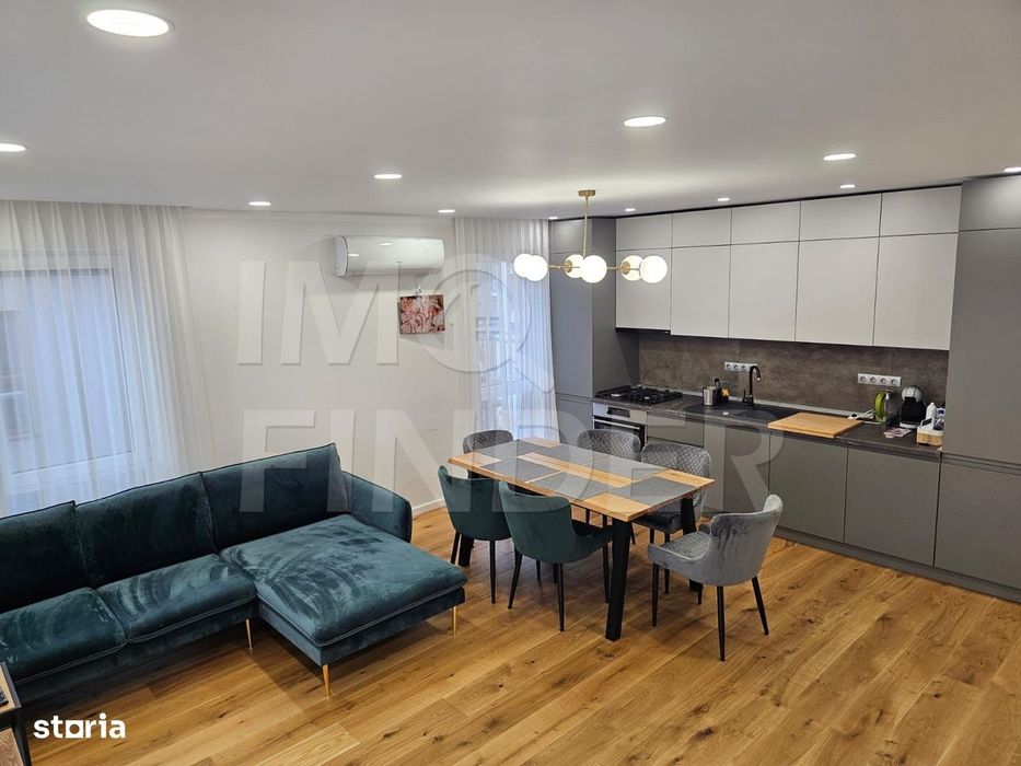 Apartament 3 camere, 76 mp, Borhanci, la cheie