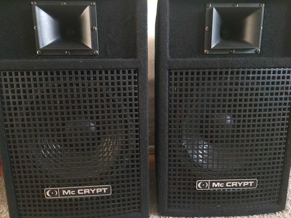 Boxe profesionale Mc Crypt PA 10/2 – 150W RMS / 300W max, 8Ω