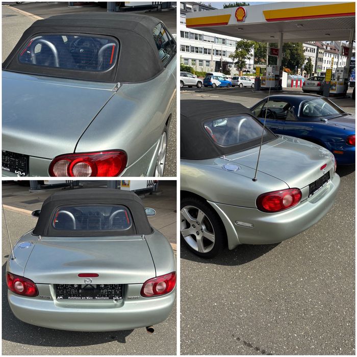 Mazda MX 5 AC /2003 Silver Blue Hardtop