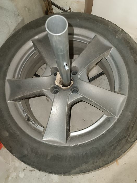 Джанти с гуми континентал 195/55/16 87H 4х100