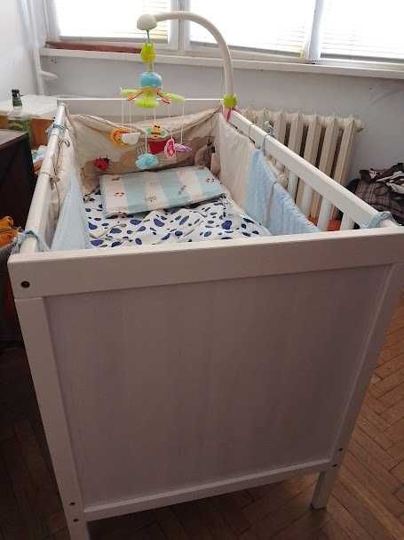 Детско легло, кошарка, марково ,  Sundvik , много здраво