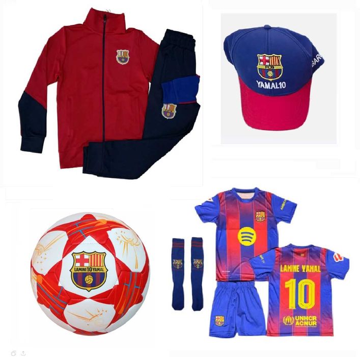 Пълна Екипировка Роналдо, Мбапе, Ямал, Меси, Реал Мадрид, Барселона