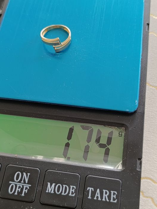 Золотое кольцо, Турецкая модель, цвет жёлтый,проба585,вес 1,74гр,р 18
