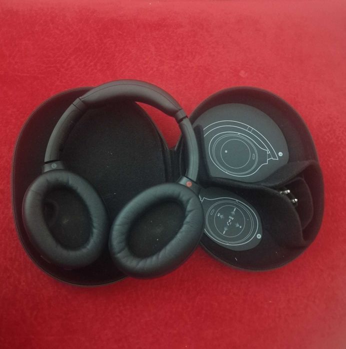 Sony . Casti Over the Ear Sony WH-1000XM4B, Wireless, Bluetooth
