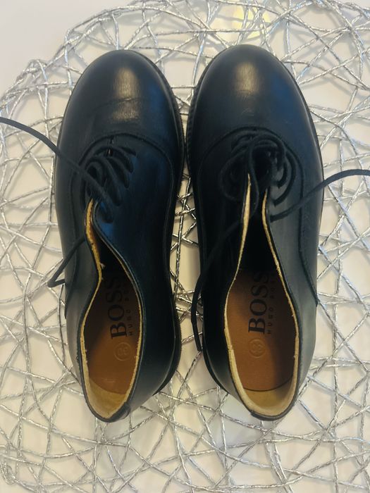 Pantofi din piele naturala baieti marimea 29