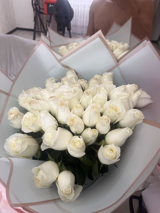 Свежие цветы 51 роза