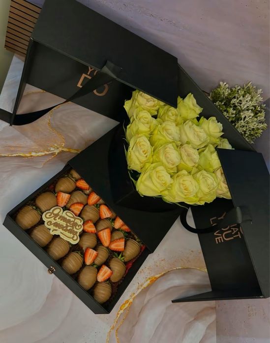 Тәтті клубника в шоколаде — доставка бар