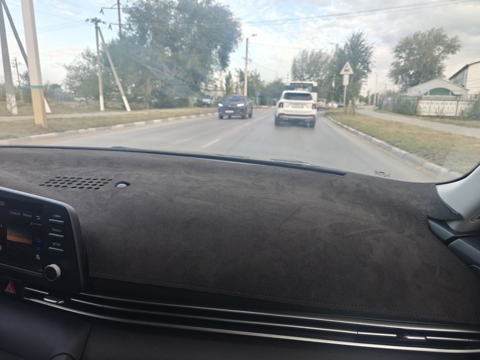 Накидка на панель Hyundai elantra