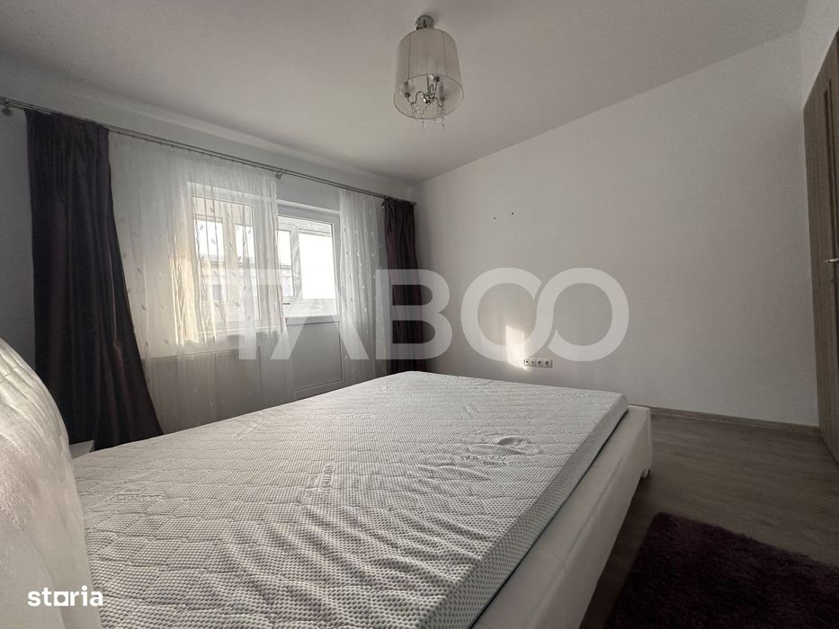 Apartament renovat de inchiriat 2 camere 2 balcoane Central Sibiu