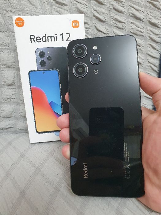 Srochna Prodam  Sotiladi Xiaomi Redmi 12 4+4/128Gb Black  4G Original