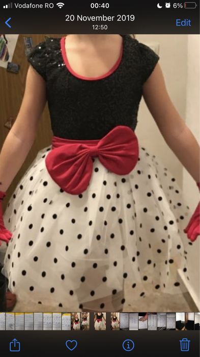 Rochita eleganta Tutu 5-6 ani