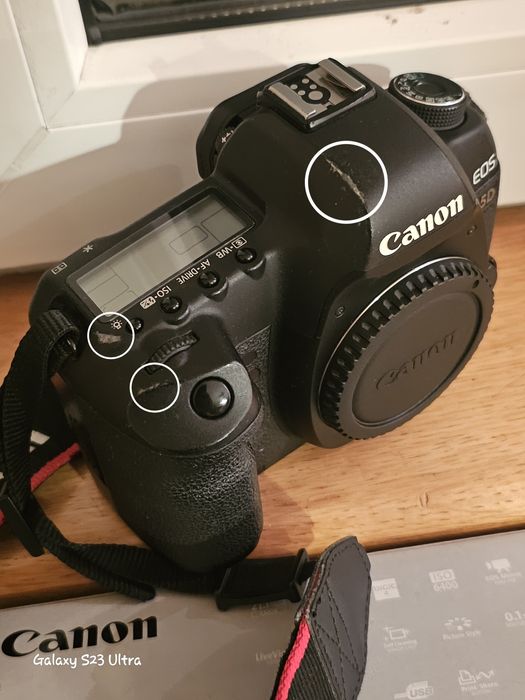 DSLR Canon 5D Mark II fără probleme (preț fix)