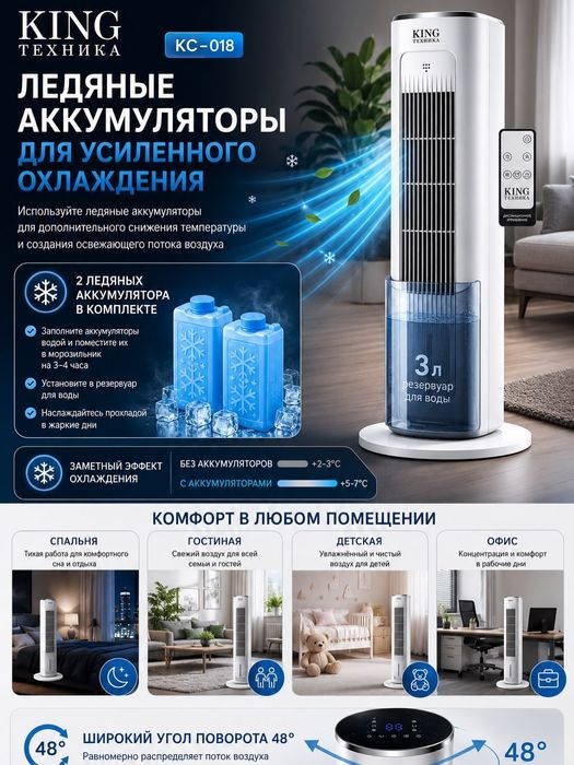 Вентилятор колонный