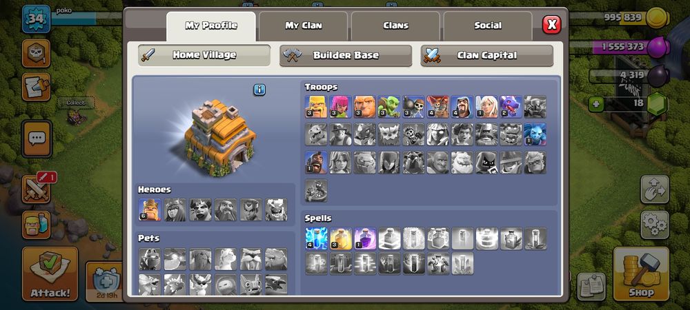 Clash of clans 7 th