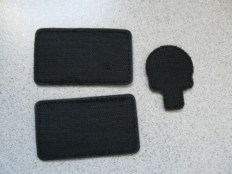 3 Bucati Patch Diferite Craniu Cu Steag / Punisher Italy,Germay,England