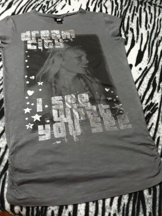 H&M Нова сива Тениска/Туника