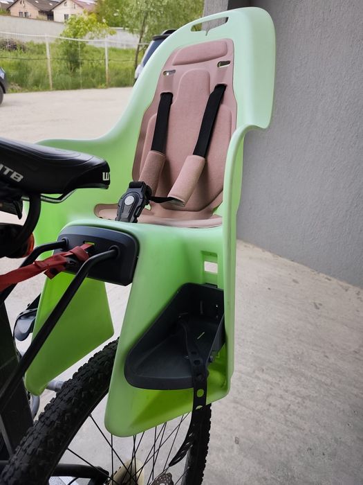 Btwin Decathlon scaun copii cu fixare pe cadru bicicleta