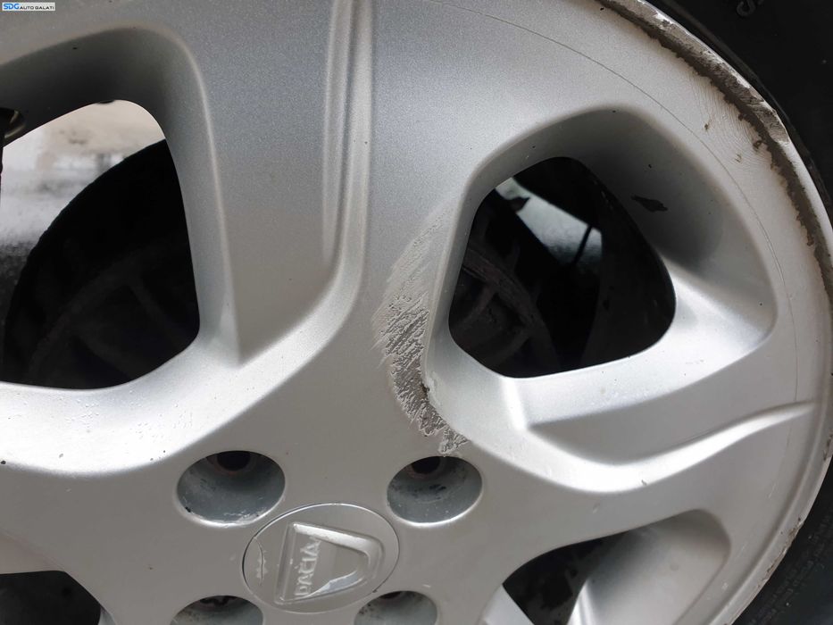Set 4 Jante Janta Roata Roti Aliaj 185 65 15 R15 Dacia Logan 1 2004 - 2012 (anvelope vara dot 2023, 2025) [Q0517]