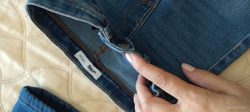 Детски дънки р-р 110 - 2чифта