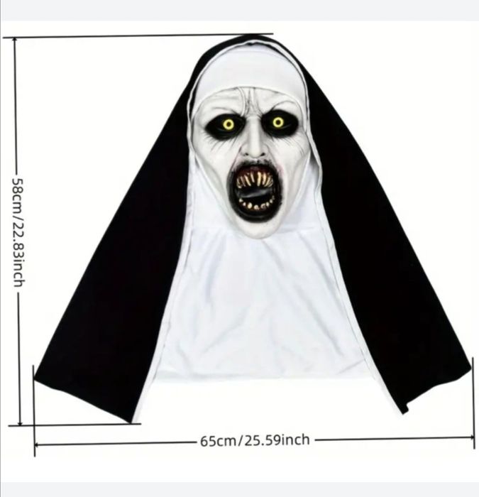 Маски ужастики материал резина