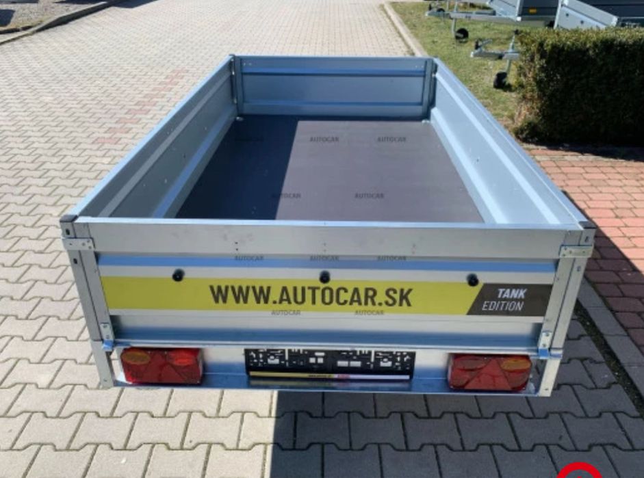 Remorcă autocar tank profi 250 750kg fara sistem de franare cu o singura axa[PRET FIX NU SUNATI PENTRU NEGOCIERI]