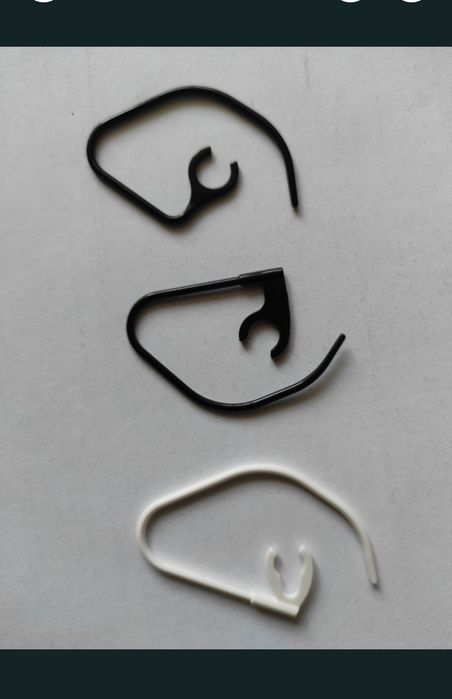 Cleme  pentru fixare căști bluetooth, foarte practice, sunt flexibile, nu se rup.