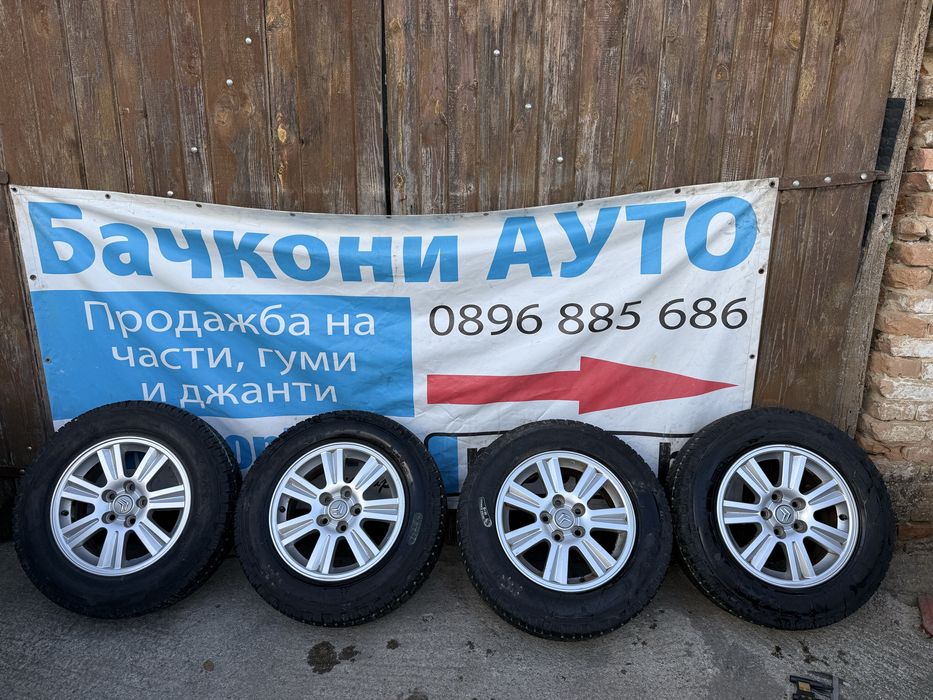 16 5х114.3 джанти с гуми