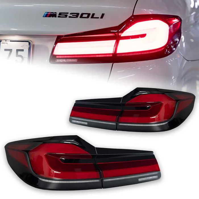 LED стопове за BMW G30 (2017–2020) – Фейс визия с динамичен мигач