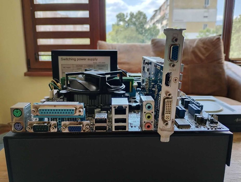 Дънна платка + Процесор + Памет + Видео карта ASUS GTX 560 Ti GTX 780