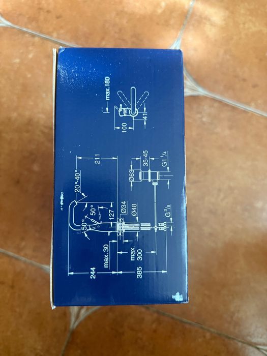 Baterie Lavoar Grohe Essence L 24174GN1 Auriu Mat Brushed Cool Sunrise