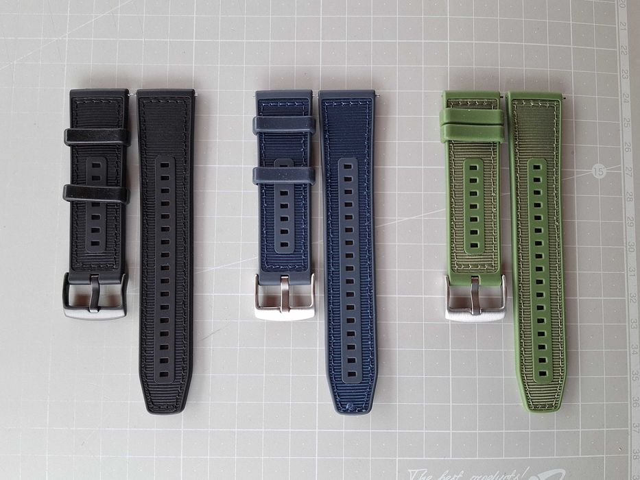 Силиконови каишки за часовници Garmin, Huawei, Samsung, Xiaomi и др.