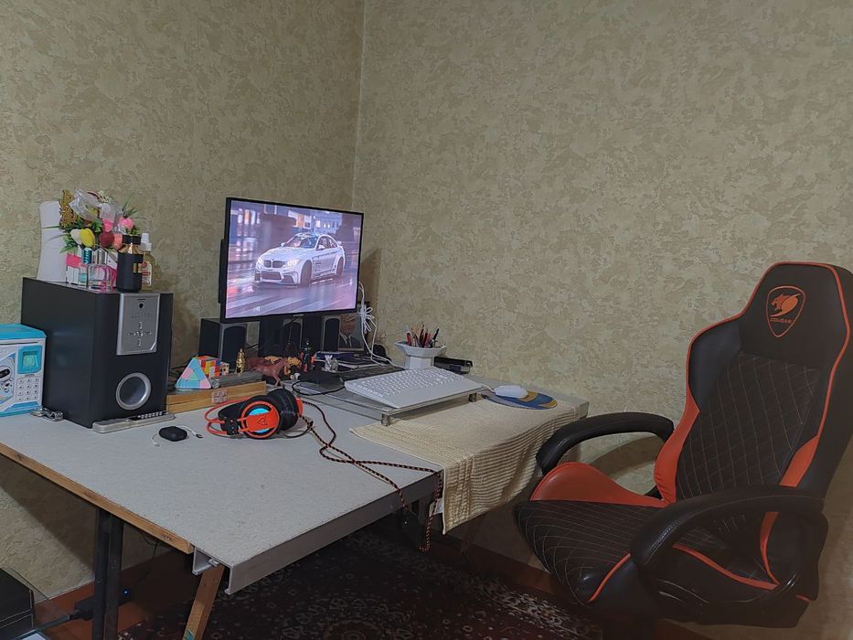 Кампьютер Моно-Блок Avtech Pro, Игровая Кресло Caguar, Наушники Canyon