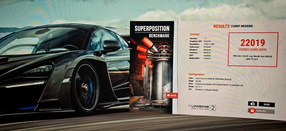 Топ Геймърско РС I5 14400/32Gb D5/1TB SSD/RX 6700XT 12Gb/WiFi&BT/Гаран