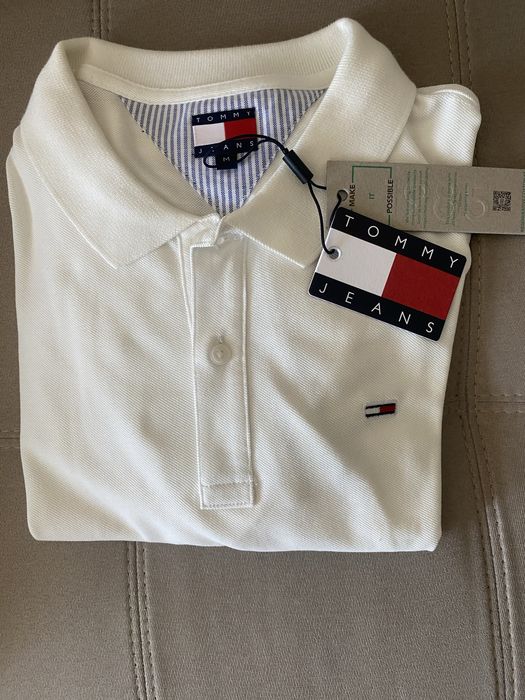 Tricou Tommy Jeans,cu guler polo,nou cu eticheta