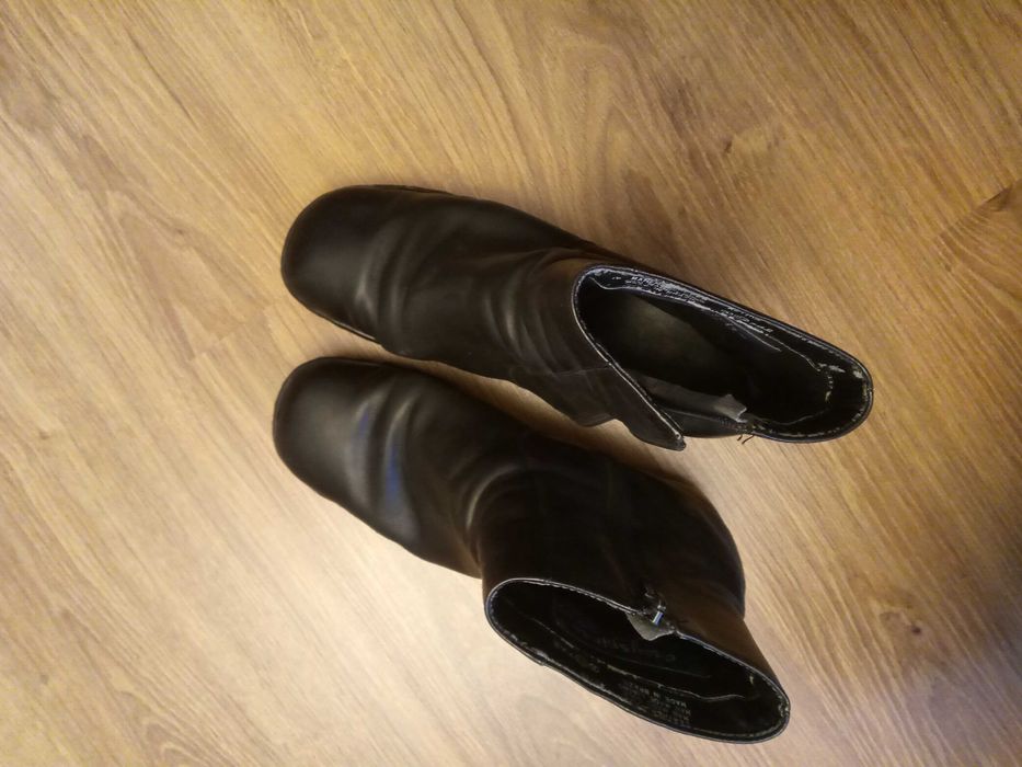 Мягкая натуральная кожа полусапожки пр-во Бразилия 39размер