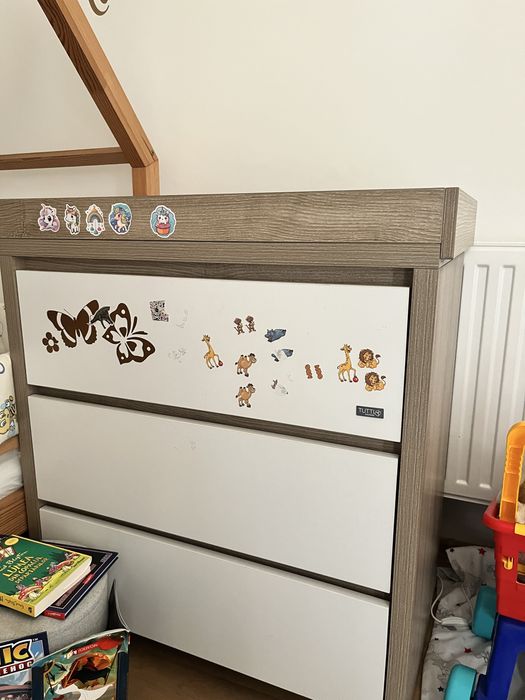 Comoda Tutti bambini cu masuta de schimbat bebe