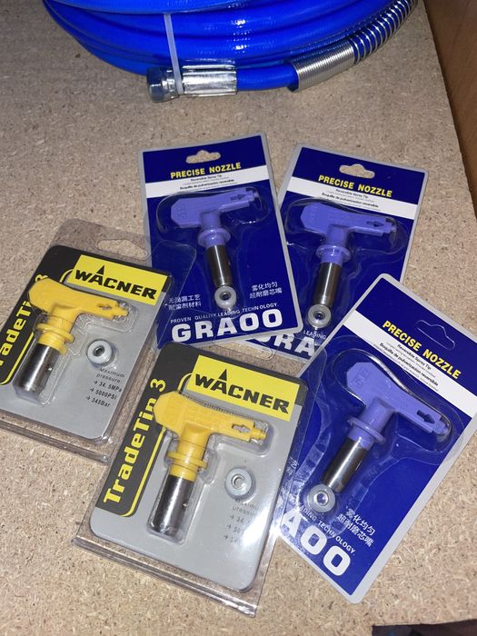 Pistol airless diuza pompa airless furtun rac filtru prelungitor tija