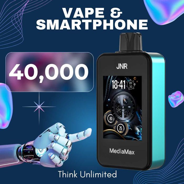 SmartPhone Vape 40.000 puffs Ecran 2.4 inch HD