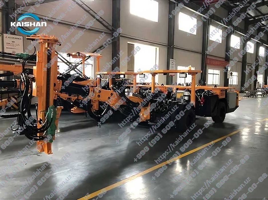 KAISHAN KM211: Бурение, сетка и анкер — один цикл для узких шахт
