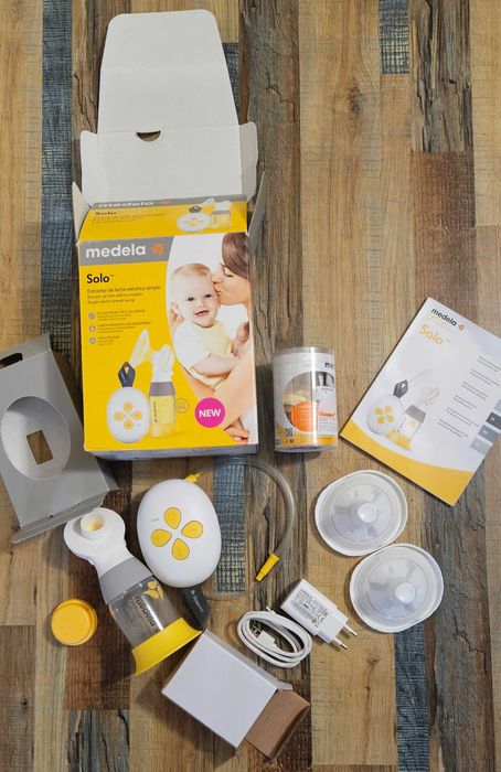 Електрическа помпа за кърма MEDELA SOLO + Подарък Medela Calma