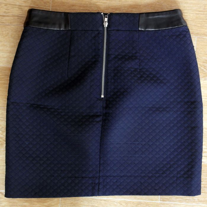 Юбка синяя oodji