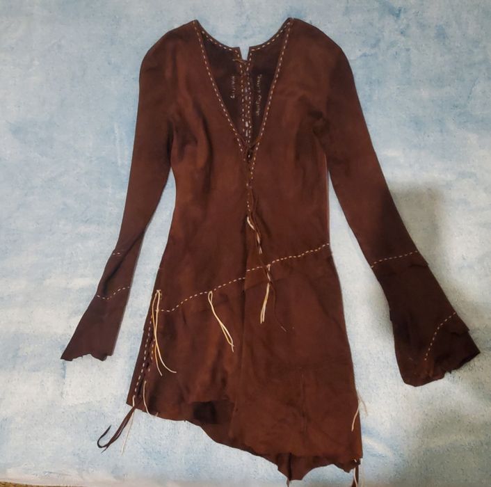 Rochie piele intoarsa Arizona