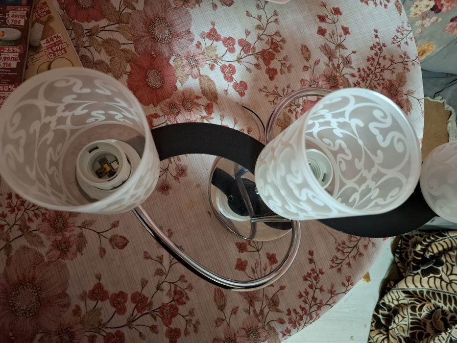 Нов абажур тройка