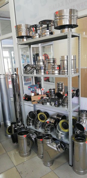 Дымоходы. Трубы нержавейка. Сэндвич трубы