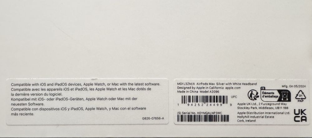 AirPods Max with Smart Case sigilat