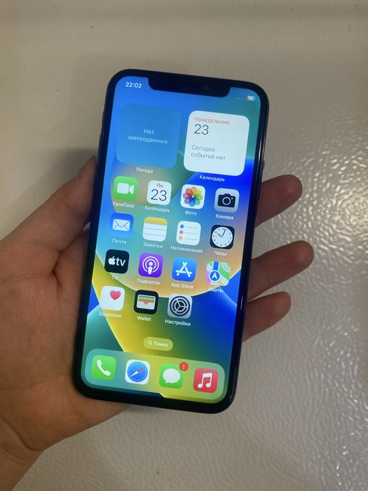 Продам iPhone Х чёрного цвета