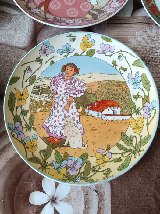 Farfurii decorative Villeroy&Boch. Farfurii Unicef