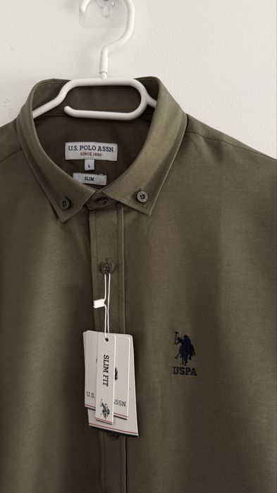 Camasa Polo U.S Assn. marime L, noua cu eticheta