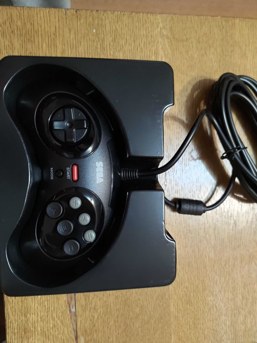 Controller Retro Bit Sega Md 8 Button Usb Black Pc